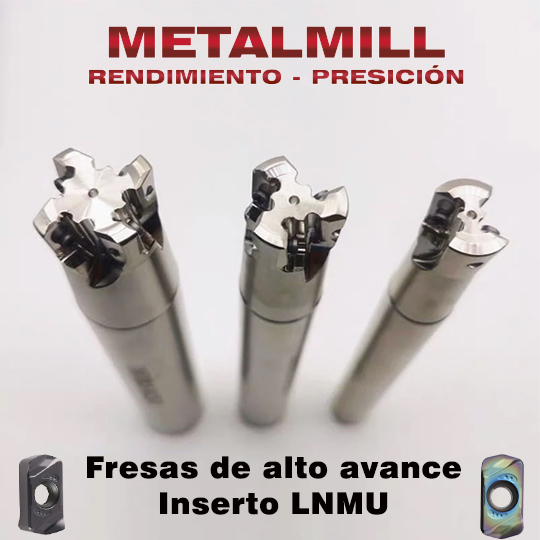 Fresa de alto avance